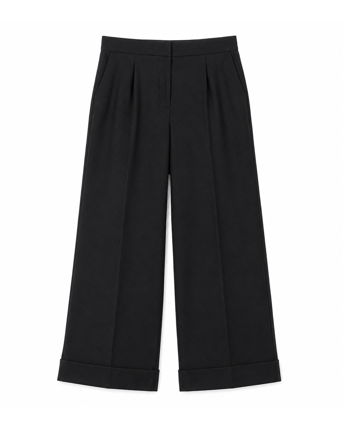 Pantalon Alexandra en Noir, poches latérales, sélection Au Travail, Deméa Paris