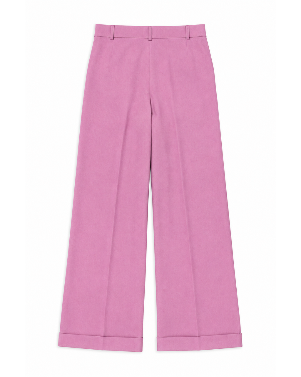 Pantalon Alexandra en Rose, poches passepoilées au dos, sélection Au Travail, Deméa Paris
