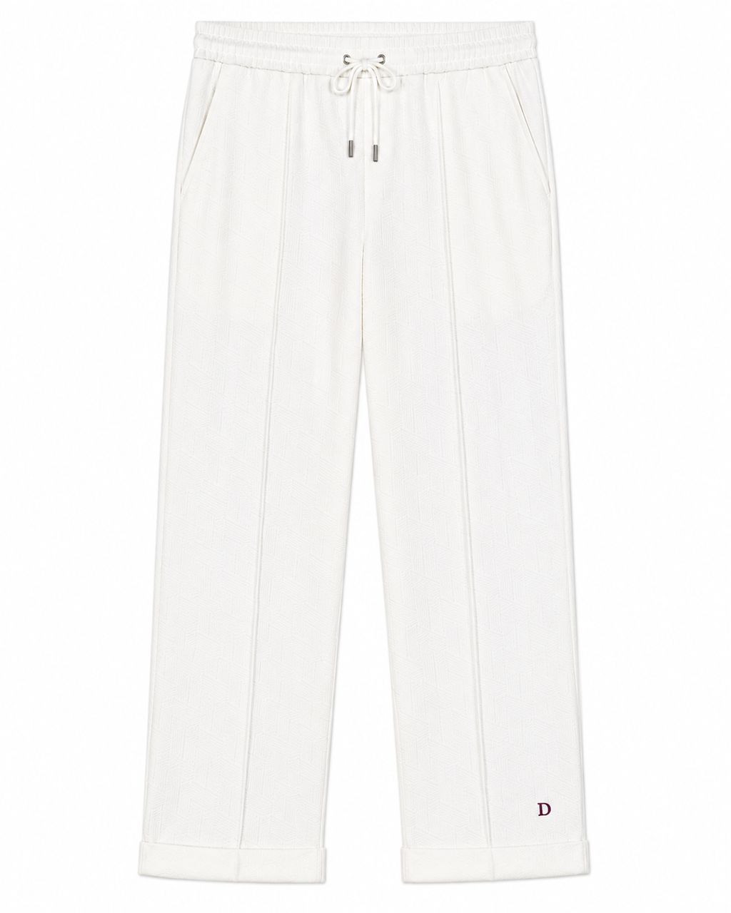 Alice Pants in White, ankle-length silhouette, Boarding Call edit, Deméa Paris