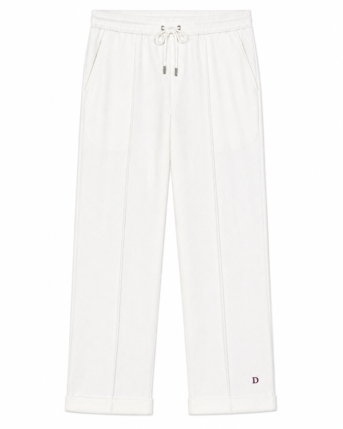 Alice Pants in White, ankle-length silhouette, Boarding Call edit, Deméa Paris