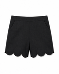 Anaelle Shorts in Black, high-waisted fit, Resort Escape edit, Deméa Paris