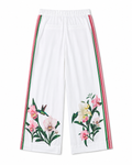 Andia Flowy Pants in White, 100% viscose, Resort Escape edit, Deméa Paris