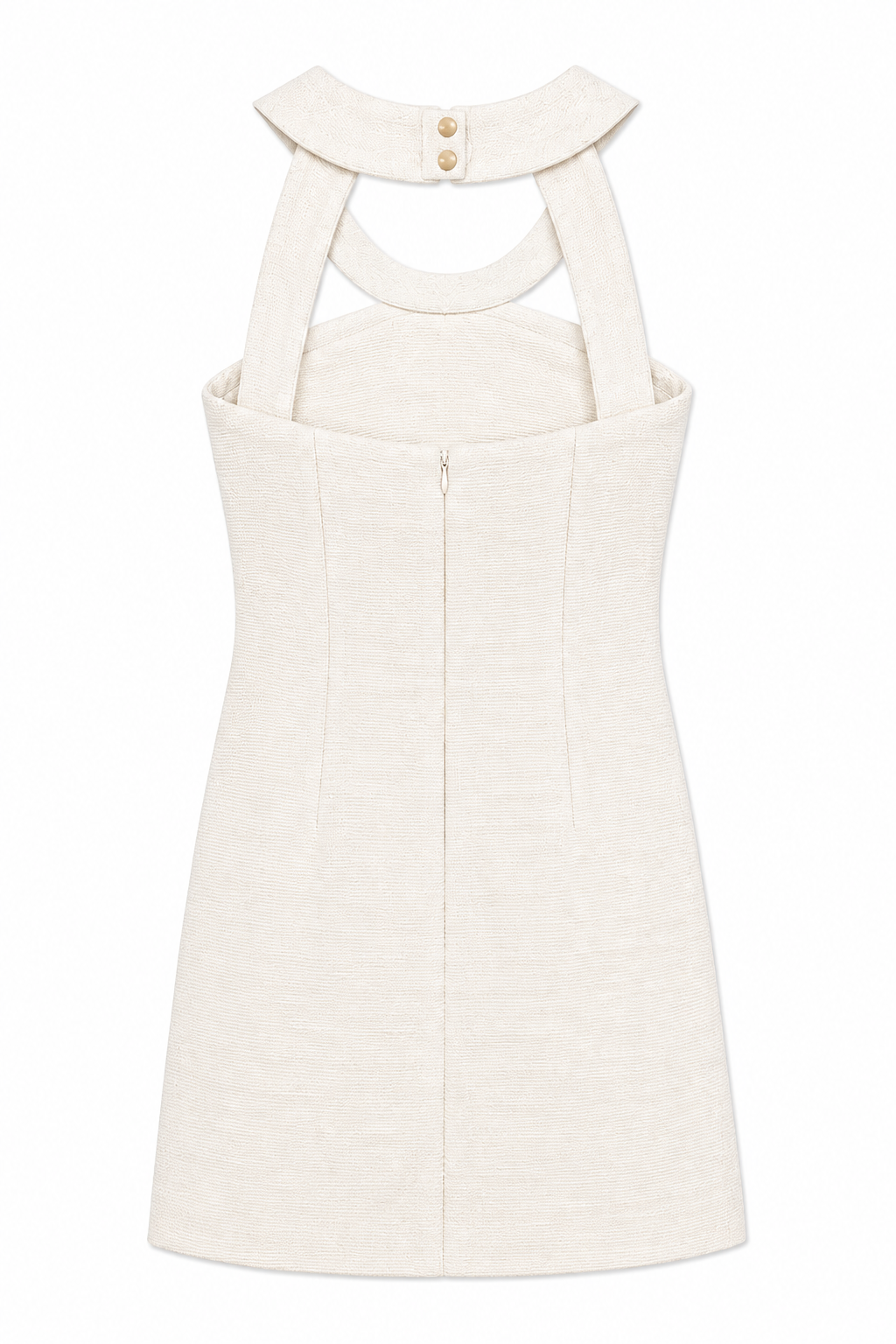 Apolline Dress in Off White, lining: 100% viscose, RSVP edit, Deméa Paris