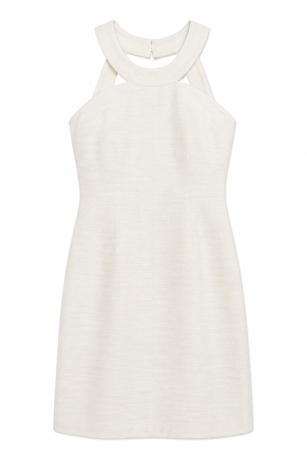 Apolline Dress in Off White, main fabric: 56% cotton, 44% polyester, RSVP edit, Deméa Paris