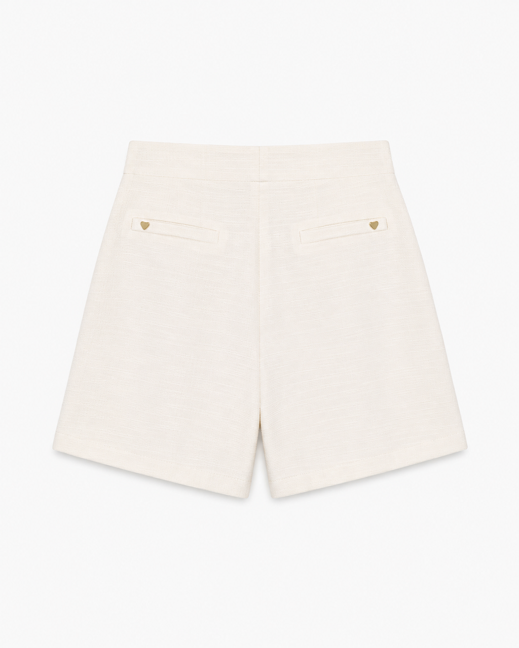 Ariel Shorts in Off White, form fitting, Resort Escape edit, Deméa Paris