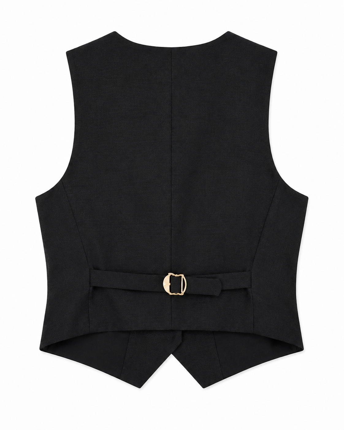 Ariel Waistcoat in Black, lining: 100% viscose, Resort Escape edit, Deméa Paris