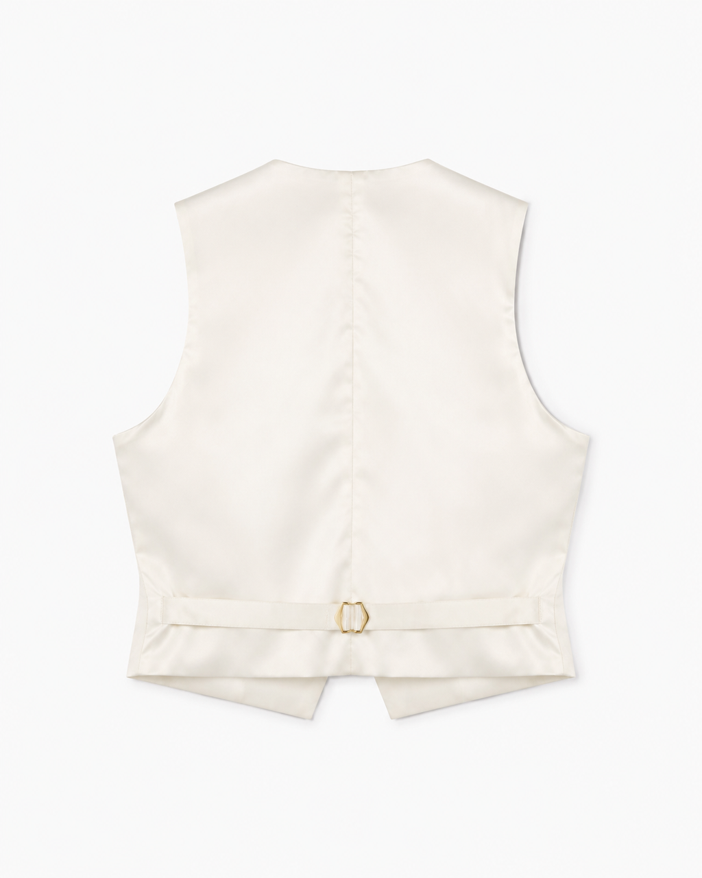 Ariel Waistcoat in Off White, fitted, Resort Escape edit, Deméa Paris