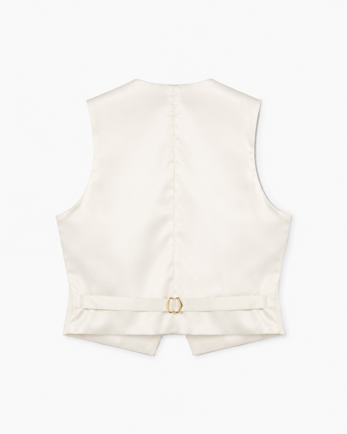 Ariel Waistcoat in Off White, fitted, Resort Escape edit, Deméa Paris