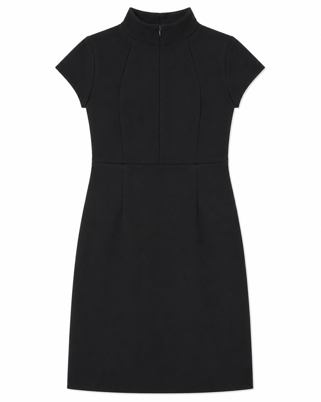 Robe Aurore en Noir, tissu principal : 60% coton, 33% polyamide, 6% élasthanne, sélection Au Travail, Deméa Paris