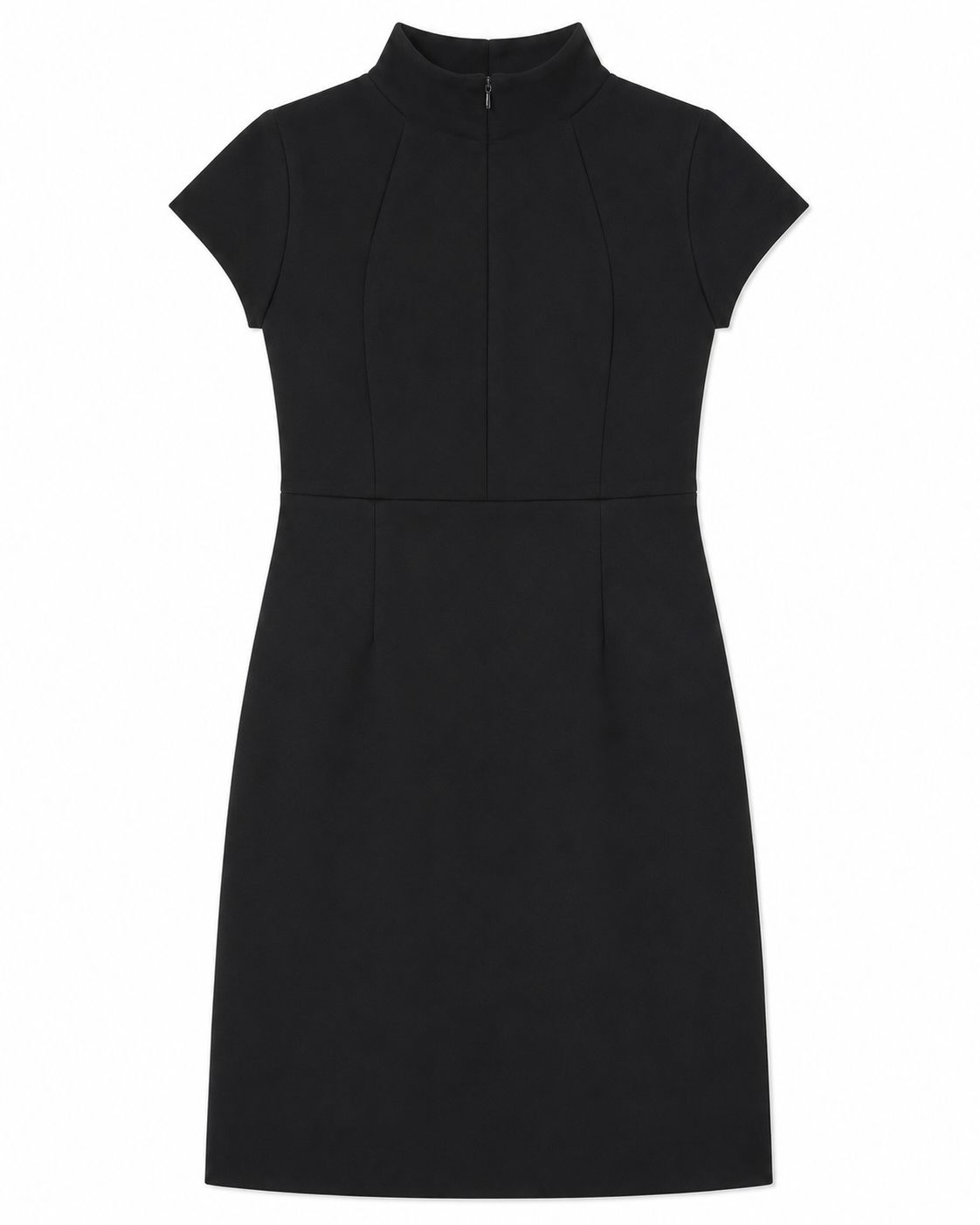 Robe Aurore en Noir, tissu principal : 60% coton, 33% polyamide, 6% élasthanne, sélection Au Travail, Deméa Paris