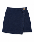 Azalée Skirt in Indigo, real back pockets, Casual Chic edit, Deméa Paris