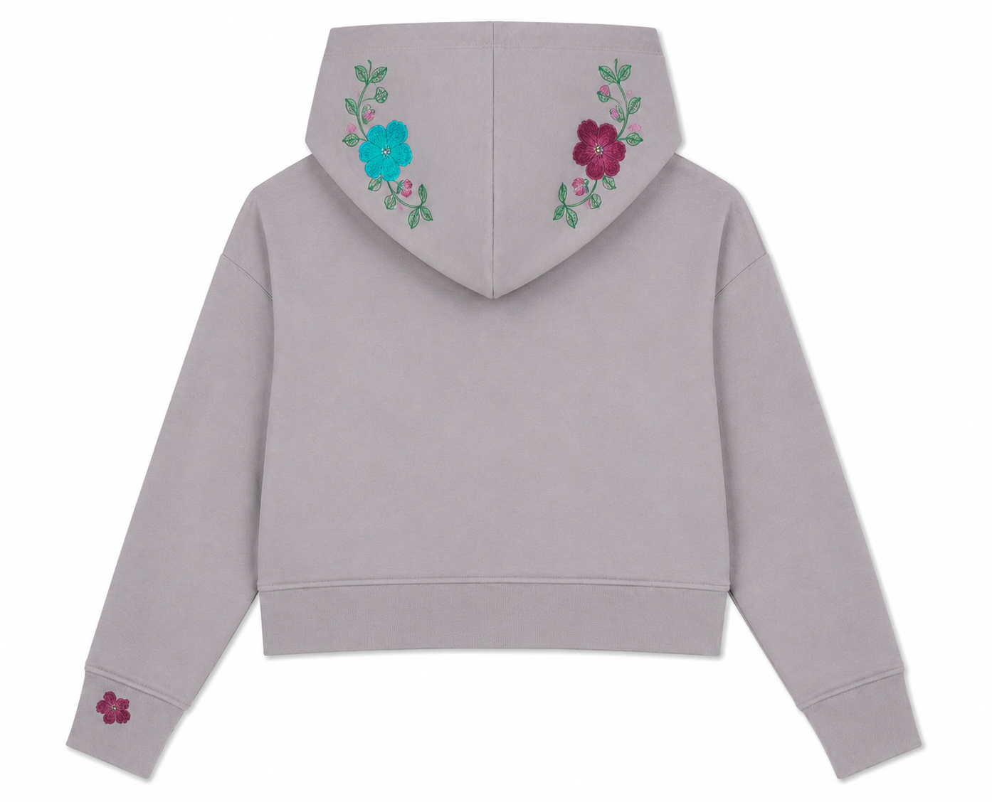 Alice Hoodie in Taupe, relaxed, slightly cropped fit, Boarding Call edit, Deméa Paris